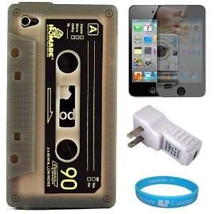  Retro Smoke Cassette Tape Design Protective Rubberized 