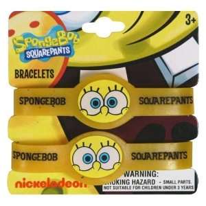    2pk Spongebob Squarepants Rubber Bracelets