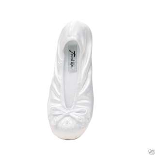 NEW Molly Jr.Flower Girl Flat Sole Slippers S, M, L  