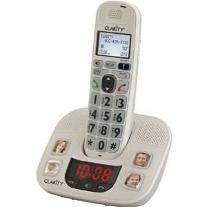  AMPLIFIED CORDLESS PHONE WITHPHOTO DIAL Electronics