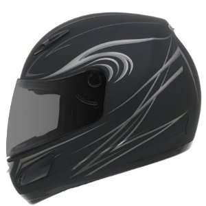  GMAX GM48 Derk Flat Black Platinum Series Helmet   Size 
