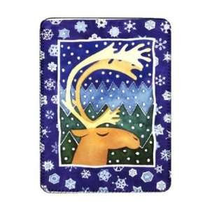  Reindeer and Snowflakes by Cathy Baxter   iPad Cover 