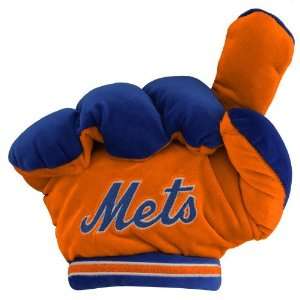  New York Mets Plush Large Number One Glove Sports 