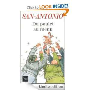 Du poulet au menu (San Antonio) (French Edition) SAN ANTONIO  