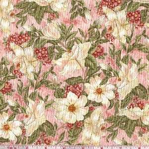  45 Wide Bella Magnolia Pink Fabric By The Yard Arts 