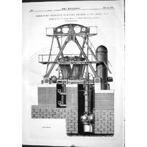  Engineering 1874 Compound Rotative Pumping Engine Lynn 