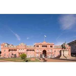 Casa Rosada (pink House) Presidential Palace of Argentina   Peel and 