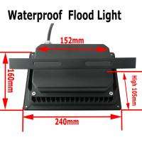 1pc 50W Cool White 2 LED Flood Wash Light 50Watt 12V 24V DC Waterproof 
