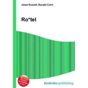  Ro*tel Ronald Cohn Jesse Russell Books