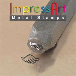 ImpressArt Metal Jewelry Steel Design Stamp  Right Wing  