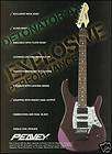 the 1994 peavey detonator ax guitar ad 8x11 advertisement fit