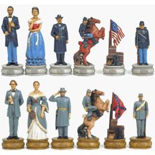  Civil War Chessmen II Large Toys & Games