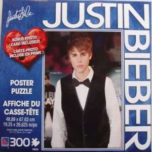  Justin Bieber 300 Piece Jigsaw Puzzle Poster Vest 