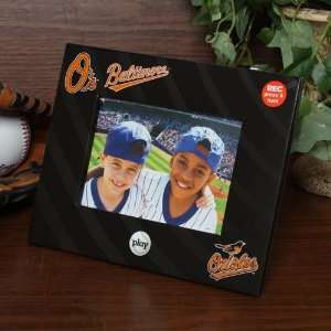  MLB Baltimore Orioles 4 x 6 Black Talking Picture 