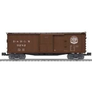  Lionel 6 27261 D&RGW Double Sheathed Boxcar Toys & Games