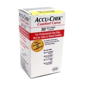  Accu Chek Comfort Curve Box of 50 Mail Order Test Strips 