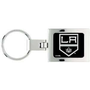  NHL Los Angeles Kings Rectangle Domed Key Ring Sports 