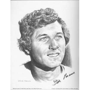 1974 Steve Braun Minnesota Twins Lithograph  Sports 