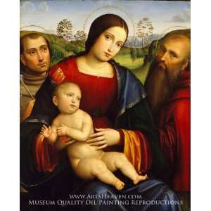  Madonna and Child with Saints Francis and Jerome