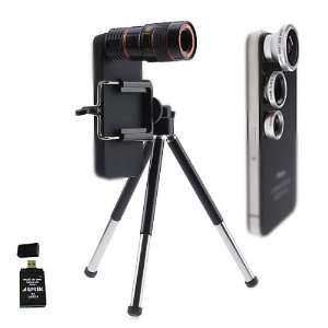 in 1 Camera Lens Kit Designed for Apple iPhone 4 4S iPad(Fish 
