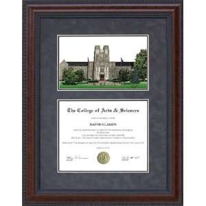  Diploma Frame with Licensed Virginia Tech Campus 