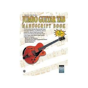  21st Century Jumbo Guitar TAB Manuscript Book Musical 