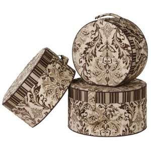 Broderick Gift Box with Handles and Fabric Cord Set of 3  