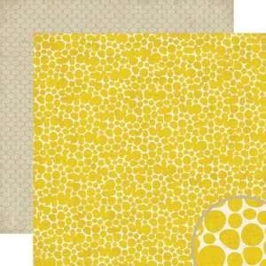  Brook Double Sided Textured Cardstock 12X12 Sunshine 