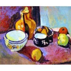  Oil Painting Dishes and Fruit Henri Matisse Hand Painted 