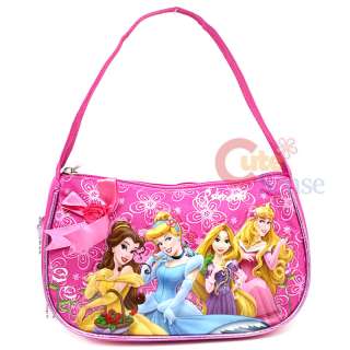 Disney Princess with Tangled Rapunzel Hand Bag  Kids Pink Mini Purse w 