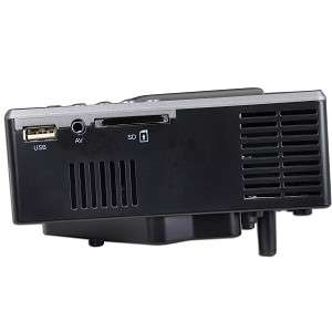 project an image with this uc20 mini av led digital