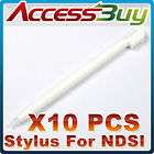 Nintendo DSi NDSi Clear White Stylus Touch Pen  