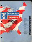 1978 EVINRUDE OUTBOARD 55HP SERVICE MANUAL items in Bullheads Attic 