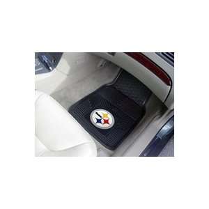 Pittsburgh Steelers Heavy Duty 2 Piece Vinyl Car Mats  