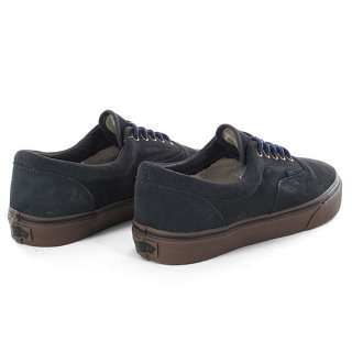RARE VANS ERA AUTHENTIC SUEDE DARK SHADOW GUM GREY SHOES SNEAKERS 