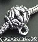 50 Tibet Silver Bails Fit Charm Bracelet Necklace B333  