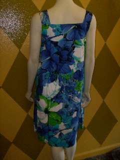 Darling Vintage Hilo Hattie Dress/Muu Muu, Cotton, 14  