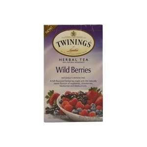  Twinings Herbal Tea Wild Berries    20 Tea Bags Health 