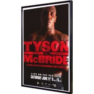  Mike Tyson vs Kevin McBride 11x17 Framed Poster