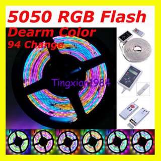 10M 5050 RGB Dream Color 6803 IC flexible LED Strip light 94 change 