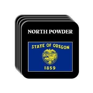  US State Flag   NORTH POWDER, Oregon (OR) Set of 4 Mini 