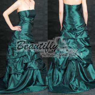 Christmas Teal Bridesmaid Prom Gown Party Dresses❀  