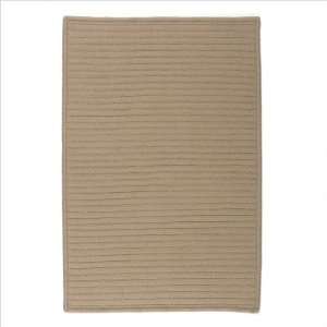  Ventura Solid Taupe Braided Rug Size Octagon 10