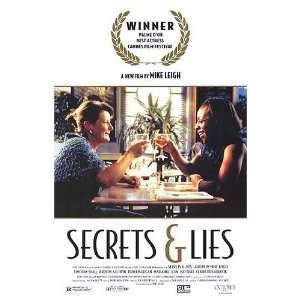  Secrets & Lies Movie Poster, 27 x 40 (1996)
