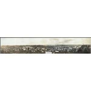   Panoramic Reprint of Mount Vernon, looking west