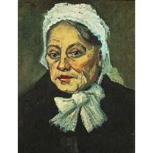   Woman with White Cap By Gogh Vincent van 