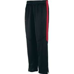 Nike Adult Swagger Knit Sideline Pants, Black, Scarlet, small  