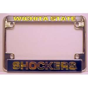   Shockers Chrome Motorcycle RV License Plate Frame