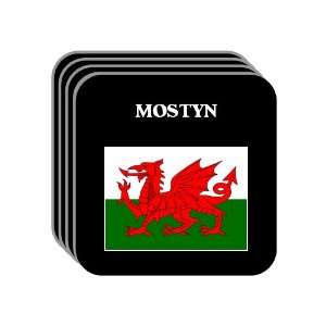  Wales   MOSTYN Set of 4 Mini Mousepad Coasters 