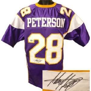  Vikings Adrian Peterson Authentic Signed Jersey Jsa 